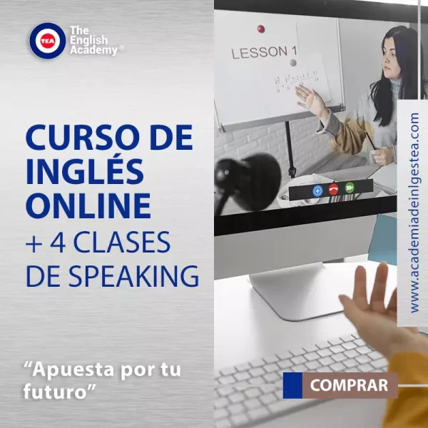 Curso de inglés + 4 clases de speaking